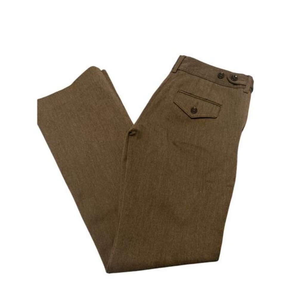 Vintage Express Columnist Women's Gray Dress Pants Pockets Belt Loops Size 00R